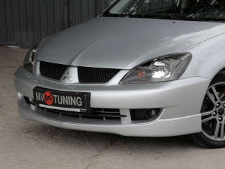 Юбка переднего бампера Sport 2.0 Mitsubishi Lancer 9 IX (2006-2009)