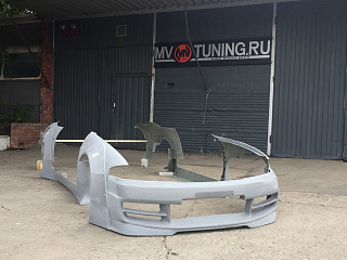 Комплект расширения кузова в стиле Rocket Bunny для Nissan Skyline R33