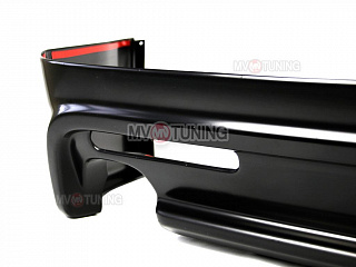 Юбка заднего бампера "Mugen Style" Honda Accord 8 (VIII) / Acura TSX (CU) (2008-2013) + установочный комплект