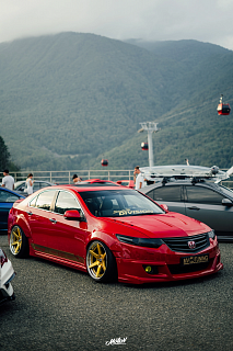 Капот пластиковый var №1 "Agressive Waterproof" Honda Accord 8(VIII) / Acura TSX (CU/CW) (2008-2013)