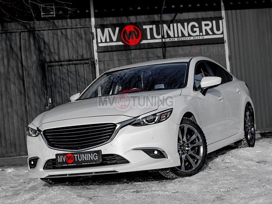 НОВИНКА! Решетка радиатора для Рестайлинговой Mazda 6 GJ