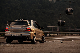 Задний бампер Mitsubishi Lancer 9 IX в стиле EVO (2003-2009)