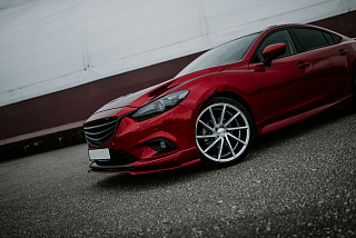 Капот с глухими жабрами SkyActivSport на Mazda 6 / Atenza GJ (2012 - н.в.)