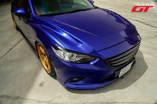 Капот с прорезаными жабрами SkyActivSport на Mazda 6 / Atenza GJ (2012 - н.в.)